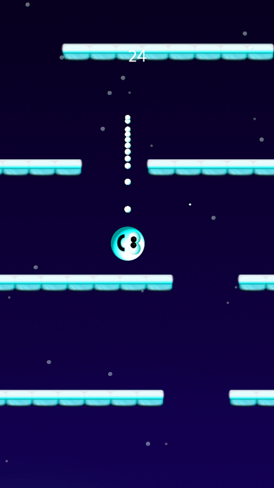 #1. Snowball Fall Down (iOS) 由: Anthony Hindle