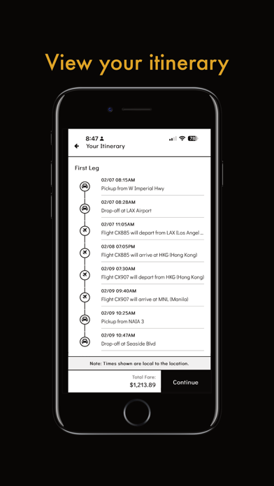 Door2Door Flights Screenshot