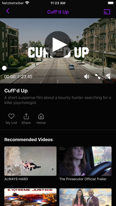 REEL Cinema TV Network Screenshot