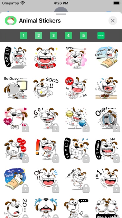Screenshot #3 pour Animal Stickers ⋆