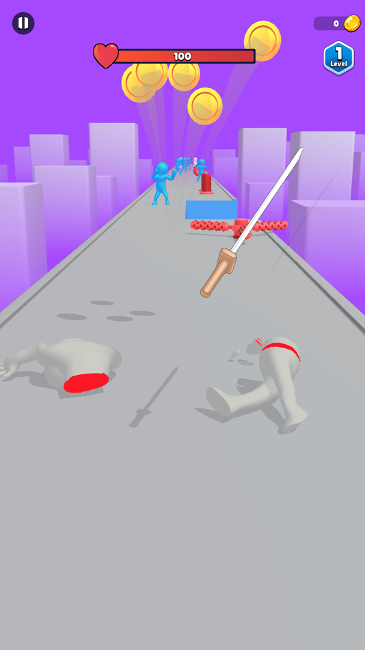 #2. Slicer Sword (iOS) 由: FUBU GAMES OYUN YAZILIM VE BILGI TEKNOLOJILERI TICARET LIMITED SIRKETI