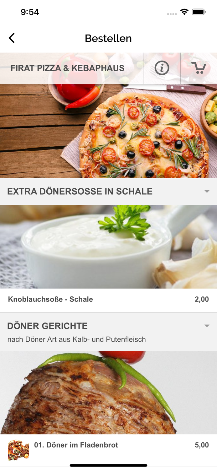 Firat Pizza und Kebaphaus