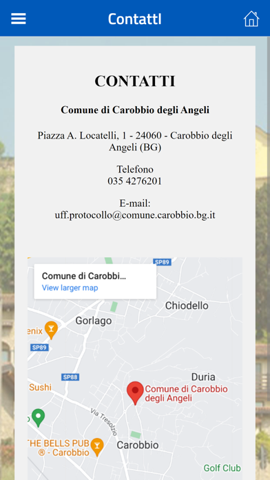 Comune Carobbio degli Angeli Screenshot