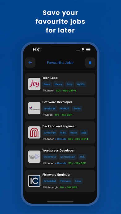 DevITJobs.uk Screenshot
