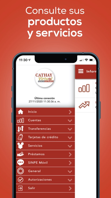 Cathay Banca Móvil Screenshot