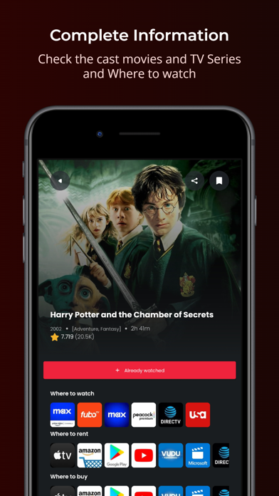 Cinefy - Where to Watch Screenshot