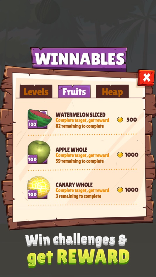 #5. Fruits Heap (iOS) 由: Israel Chibo
