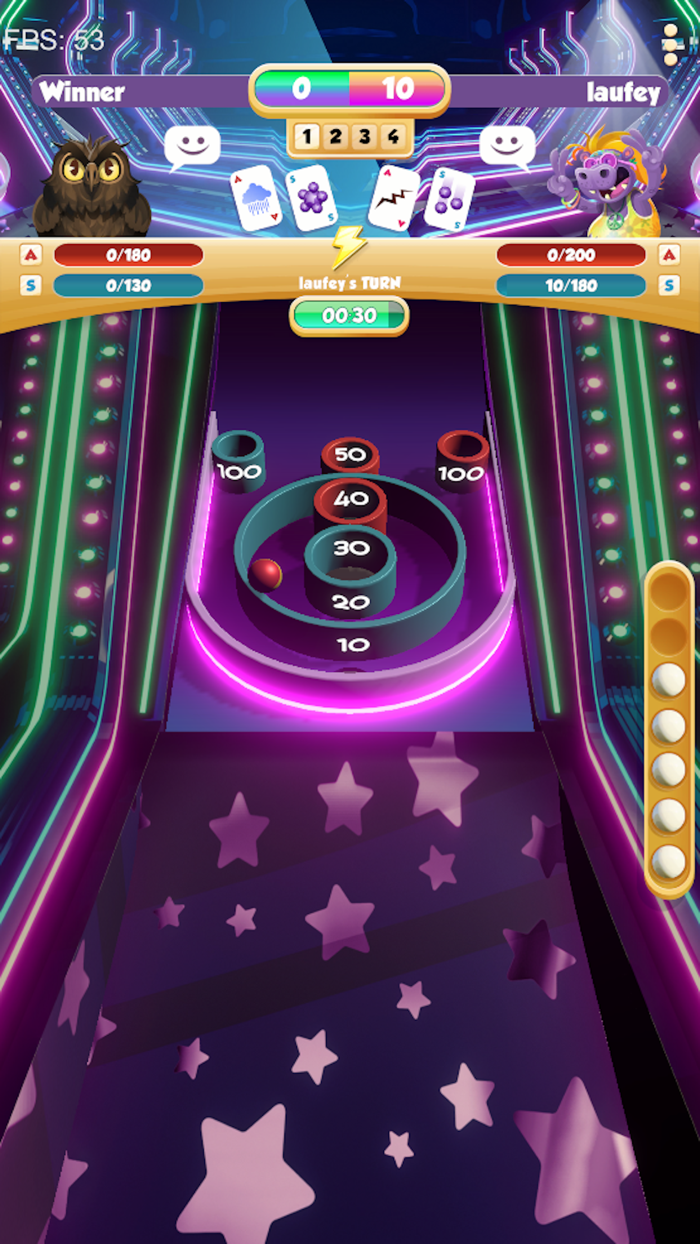 SkeeBoost Ball Rolling Match