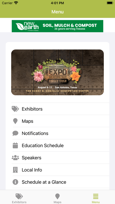 2023 Nursery/Landscape EXPO Screenshot
