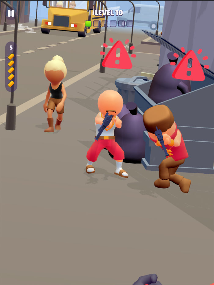 Gunshot Run - Action Shooting