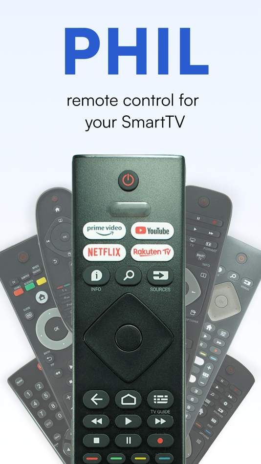 #1. Phil - Smart TV Remote Control (iOS) 由: Oz Shabbatth