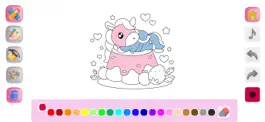 Game screenshot Kawaii Coloring Book Kids mod apk