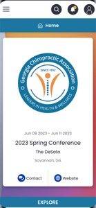 GA Chiropractic Association screenshot #1 for iPhone