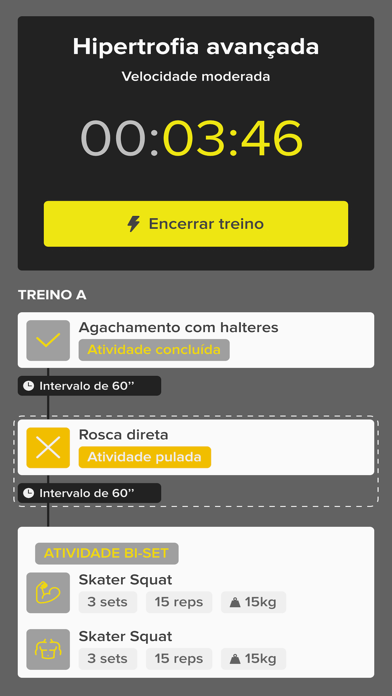 G3 Treinamento Personalizado Screenshot