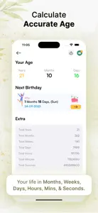 Age Calculator & Event Tracker screenshot #1 for iPhone