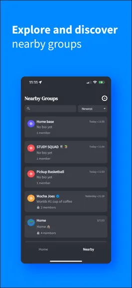 Game screenshot HeyThere: Local Group Chats apk