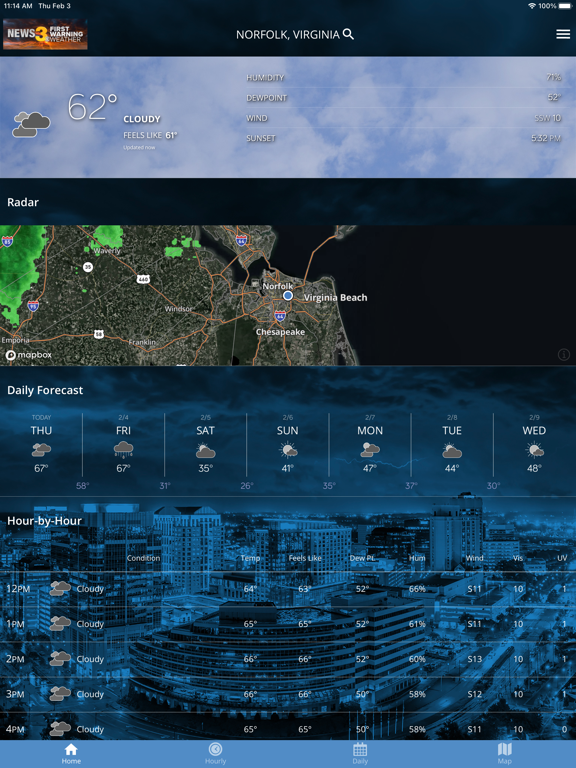 Screenshot #5 pour News 3's First Warning Weather