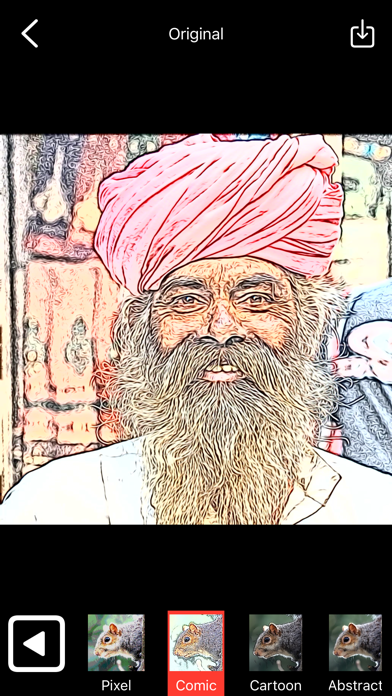 Videotoon - video to cartoon Screenshot
