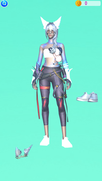 Jigsaw Beauty Girl 3D Screenshot