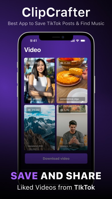 ClipCrafter - Video Saver Screenshot