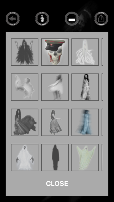 Ghosts - photo stickers Screenshot