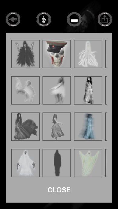 ゴースト - 写真ステッカーのおすすめ画像3