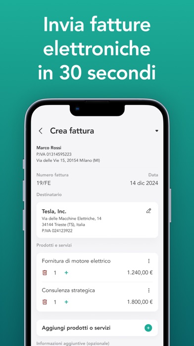 Fattura Elettronica APPのおすすめ画像3