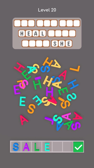 Letter Mix: Match & Find Words Screenshot