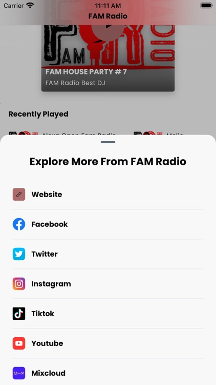 FAM Radio screenshot-3