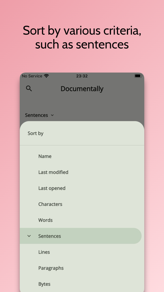 #10. Documentally - Word Count Note (iOS) 由: Yoshinori Tsuchiya