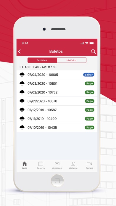 Nossa Casa Administradora Screenshot