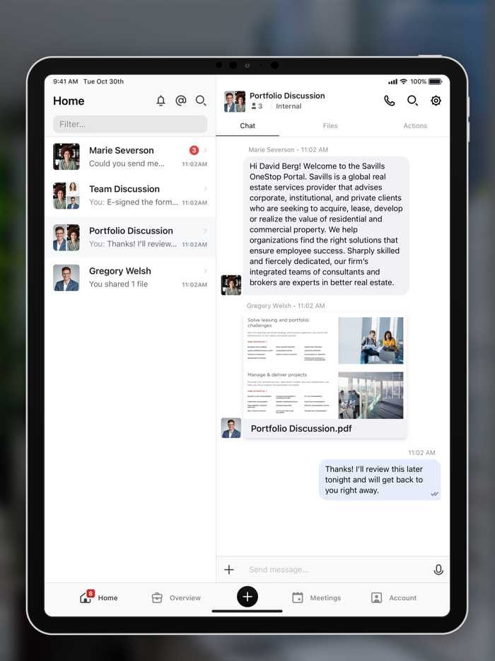 Savills Client Connect