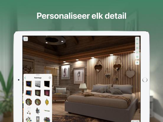 Planner 5D interieurontwerper iPad app afbeelding 4