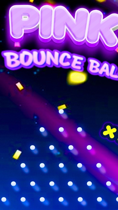 Bounce Pink Ball Game Screenshot