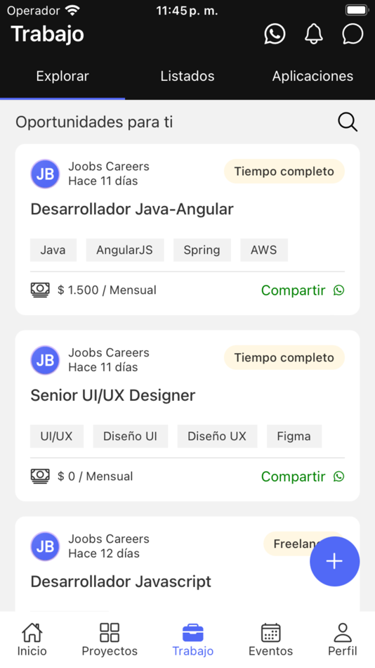 #1. Joobs (iOS) 由: Alessandro De Bonis
