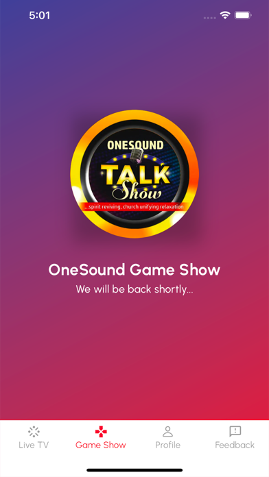 OneSound App Screenshot