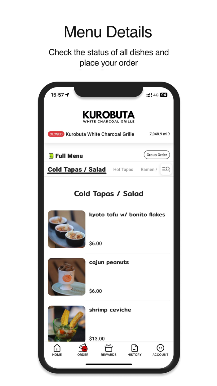 Kurobuta White Charcoal Grille