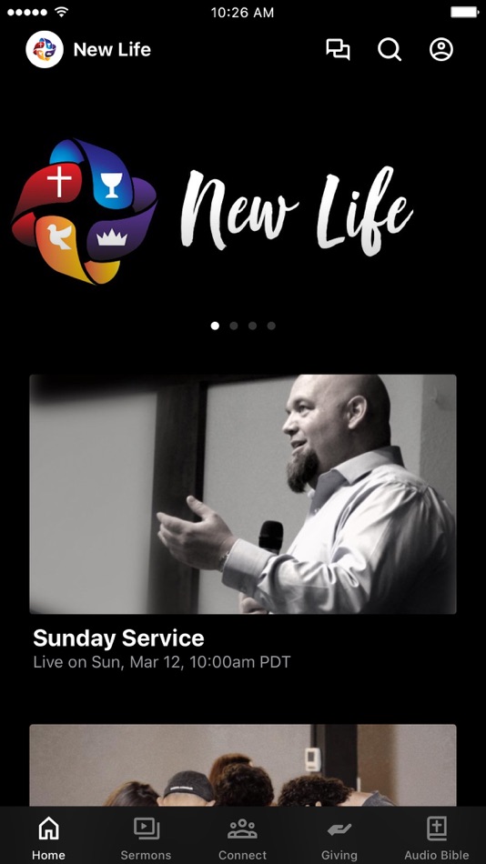 #1. New Life Sutter Creek (iOS) 由: INTERNATIONAL CHURCH OF THE FOURSQUARE GOSPEL(Sutter Creek)