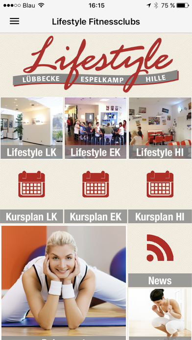 Screenshot #1 pour Lifestyle Fitnessclubs