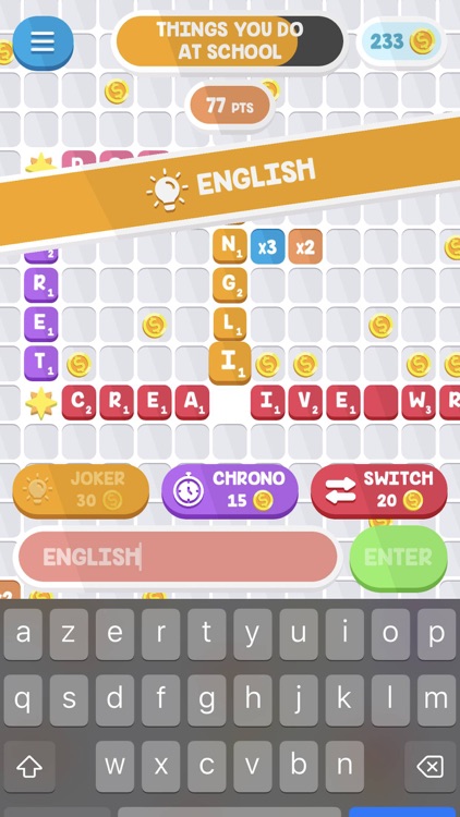 Grid List - Categories game