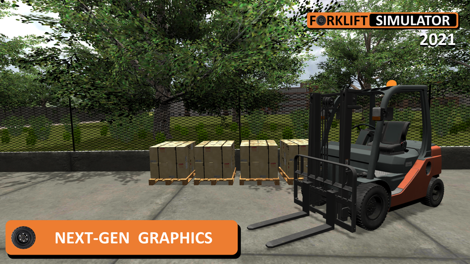 #4. Forklift Simulator 2021 (iOS) 由: Sacaci Florin