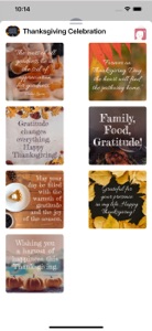 Thanksgiving Celebration screenshot #6 for iPhone