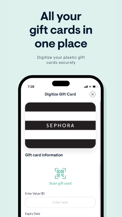 GiftPass- Digital Gift Cards Screenshot