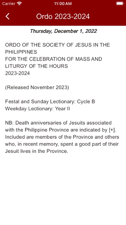 PH Jesuit Ordo screenshot-4