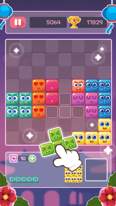 Cute Block Puzzle: Kawaii Game Screenshot
