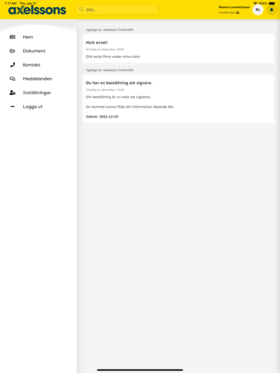 Screenshot #4 pour Axelssons Turisttrafik