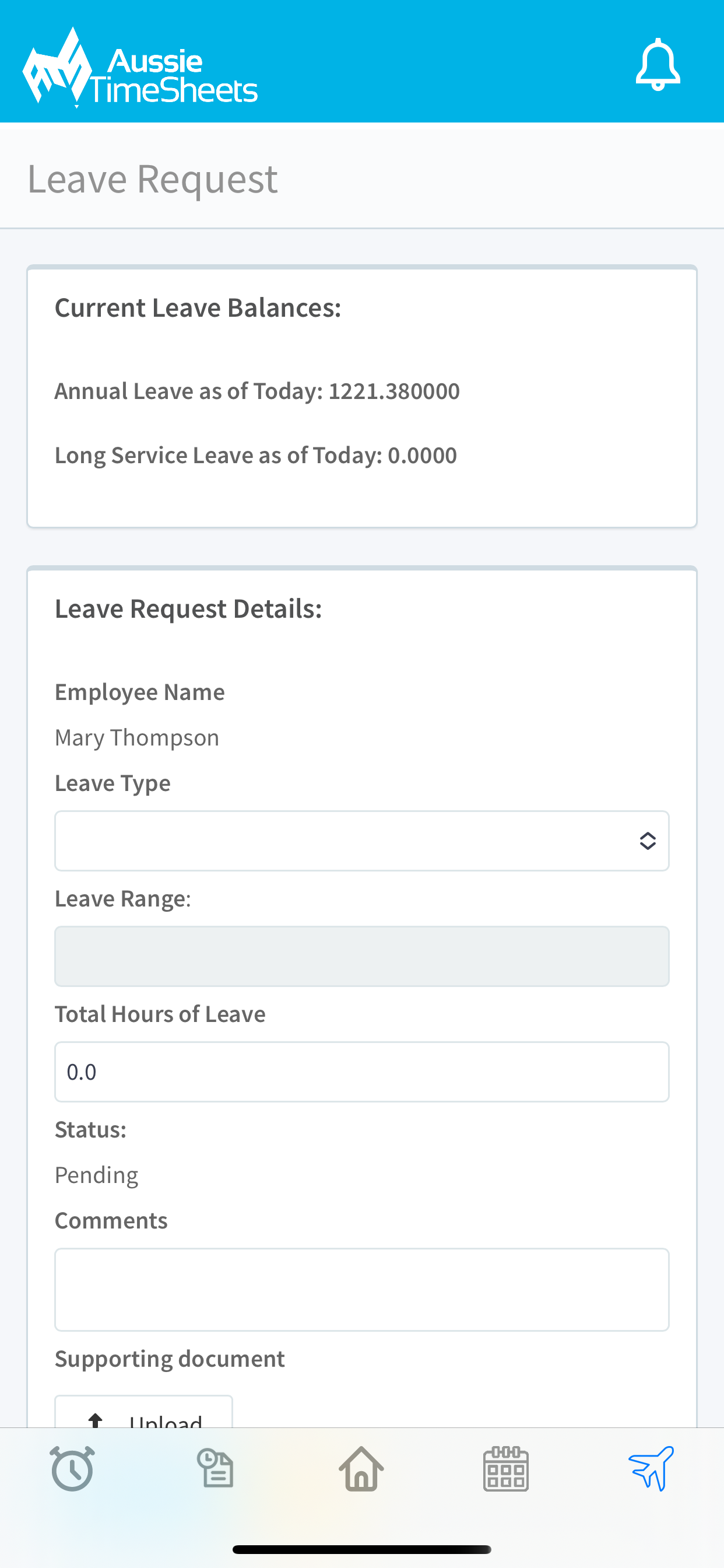 My Workforce TNA