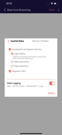 Game screenshot Movella DOT hack