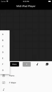 grid music player iphone screenshot 2