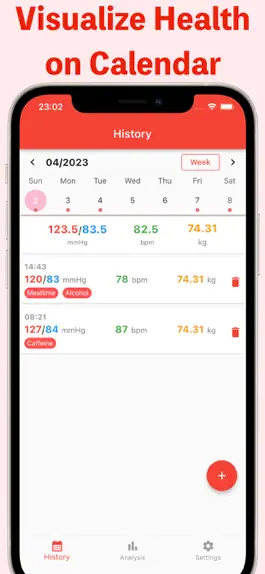 Game screenshot Blood Pressure Tracker - App apk